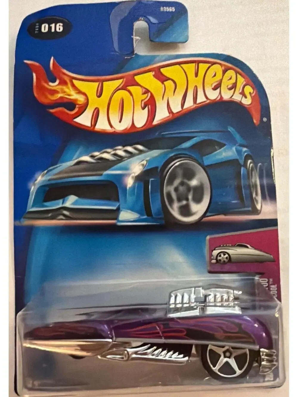 Hot Wheels 2004 First Editions Purple & Chrome Die-Cast Car 1:64 Scale